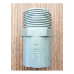 Nối ren ngoài PVC 34 BÌNH MINH