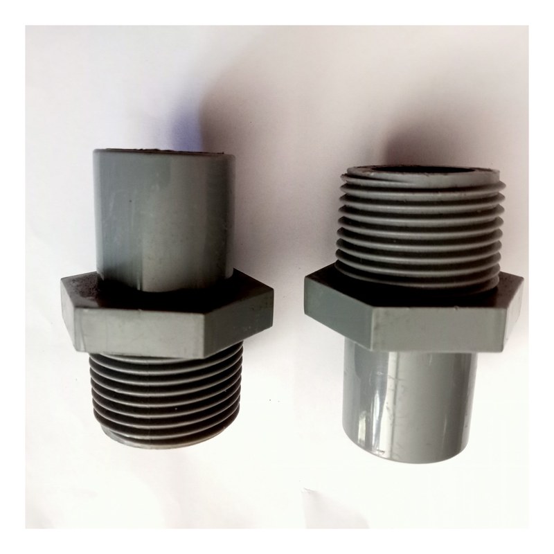 Nối ren ngoài PVC 34 ống 27 BÌNH MINH