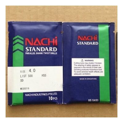 Mũi khoan trụ (L500) 4.0mm NSD4.0 NACHI