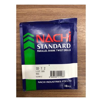 Mũi khoan trụ (L500) 7.2mm NSD7.2 NACHI