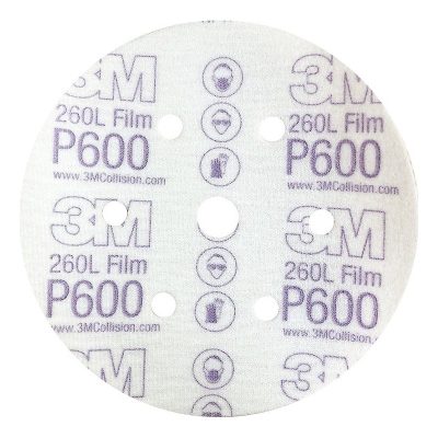 Giấy nhám tròn có keo 125mm P600