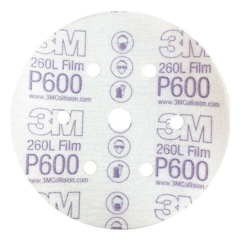 Giấy nhám tròn có keo 125mm P600
