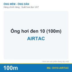 Ống hơi đen 10 (100m) AIRTAC (cuộn)