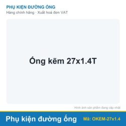 Ống kẽm 27×1.4T (cây)