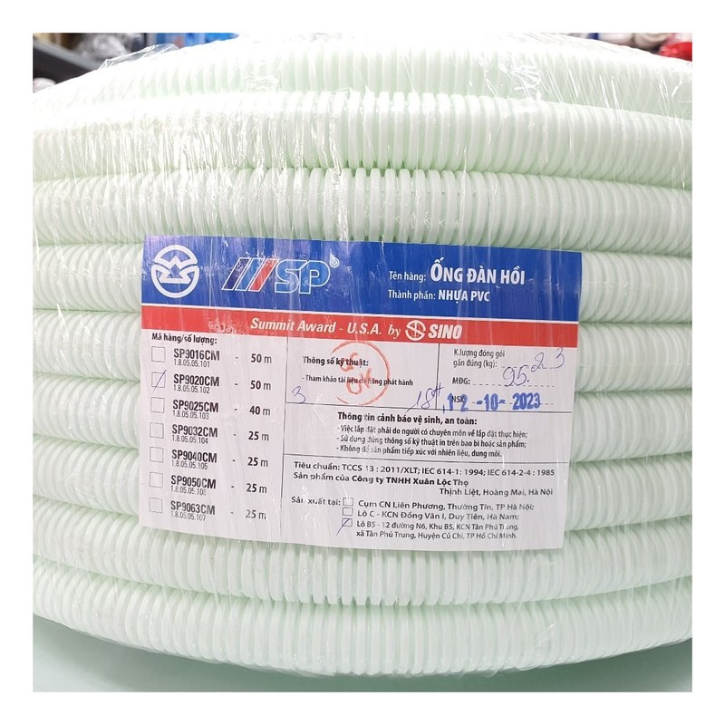 Ống luồn dây điện phi 20 SINO