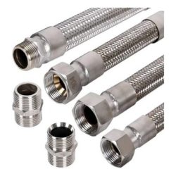 Ống mềm inox 3/4″x530mm (2 đầu ren côn lõm)