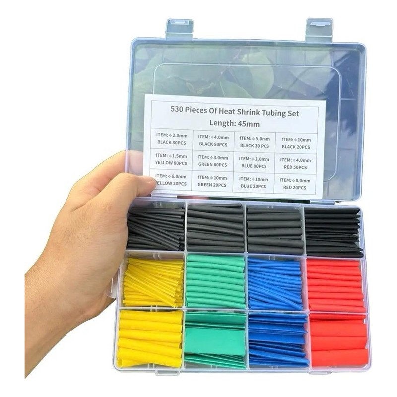 Hộp ống co nhiệt cách điện 530pcs