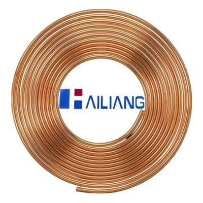 Ống đồng phi 6.35mm dày 1.02mm dài 15m/cuộn Hailiang