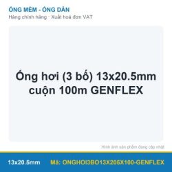 Ống hơi (3 bố) 13×20.5mm cuộn 100m GENFLEX