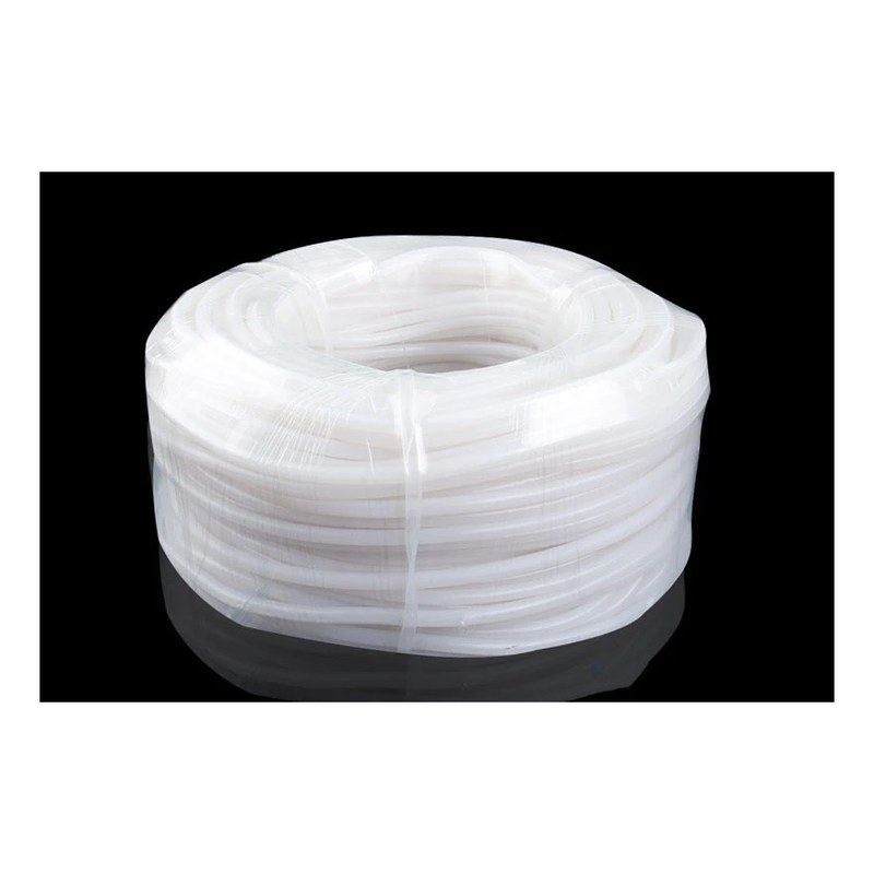 Ống Silicone 10x14mm dày 2mm trắng trong OUPLI