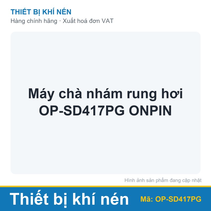 Máy chà nhám rung hơi OP-SD417PG ONPIN