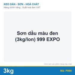 Sơn dầu màu đen (3kg/lon) 999 EXPO (thùng)