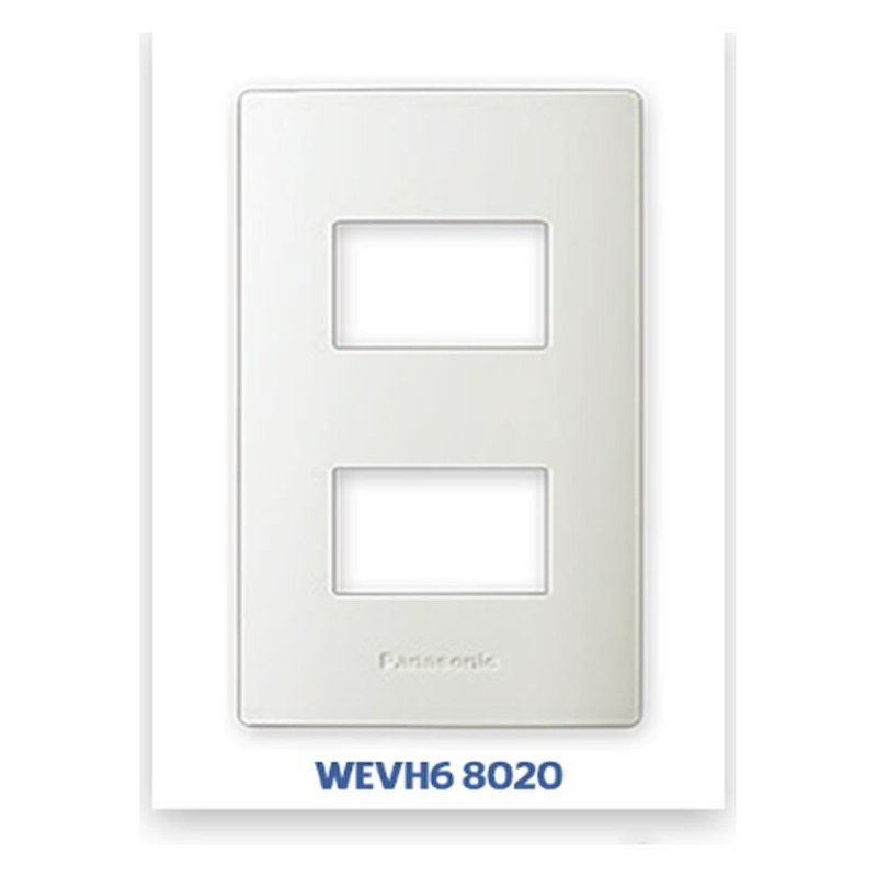 Mặt 2 thiết bị WEV68020SW (Lớn - Âm tường) Panasonic