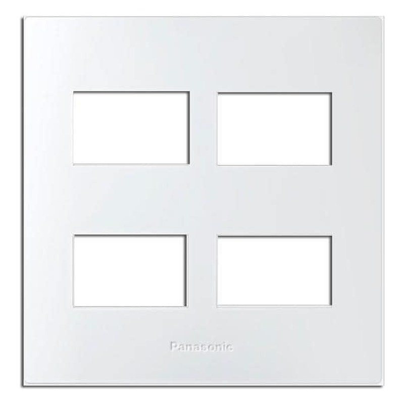 Mặt 4 thiết bị WEV68040SW (Lớn - Âm tường) Panasonic
