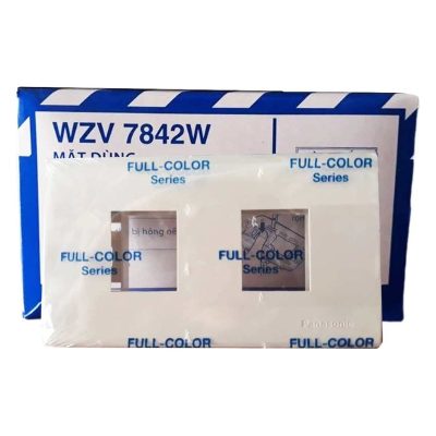 Mặt 2 thiết bị WZV7842W (Nhỏ - Âm tường) Panasonic