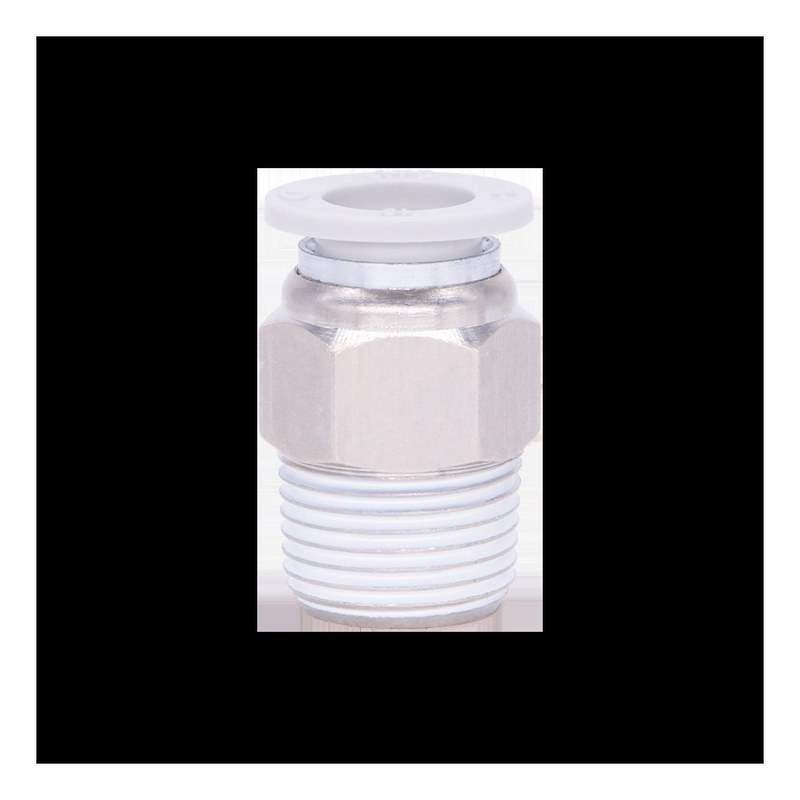 Nối hơi ren PC08-02 (Ống 8 ren 13) AIRTAC
