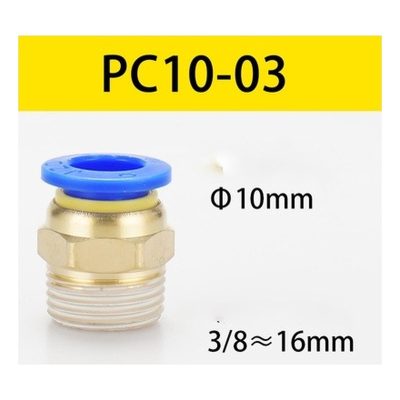Nối hơi ren PC10-03 (Ống 10 ren 17) PVN
