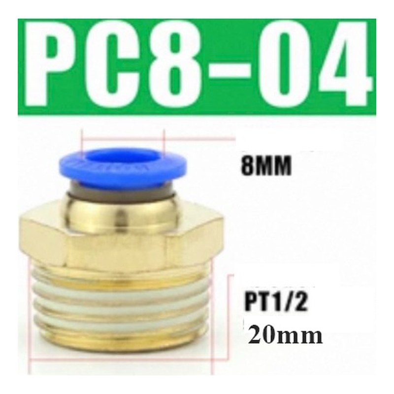 Nối nhanh PC8-04 AIRTAC