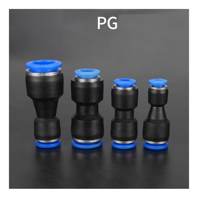 Nối hơi giảm PG12-8 (Ống 12 - Ống 8) EASUN