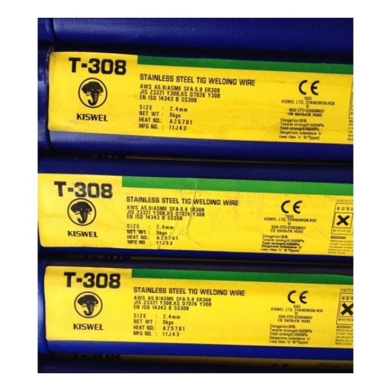 Que hàn tig inox T308L 1.6mm KISWEL