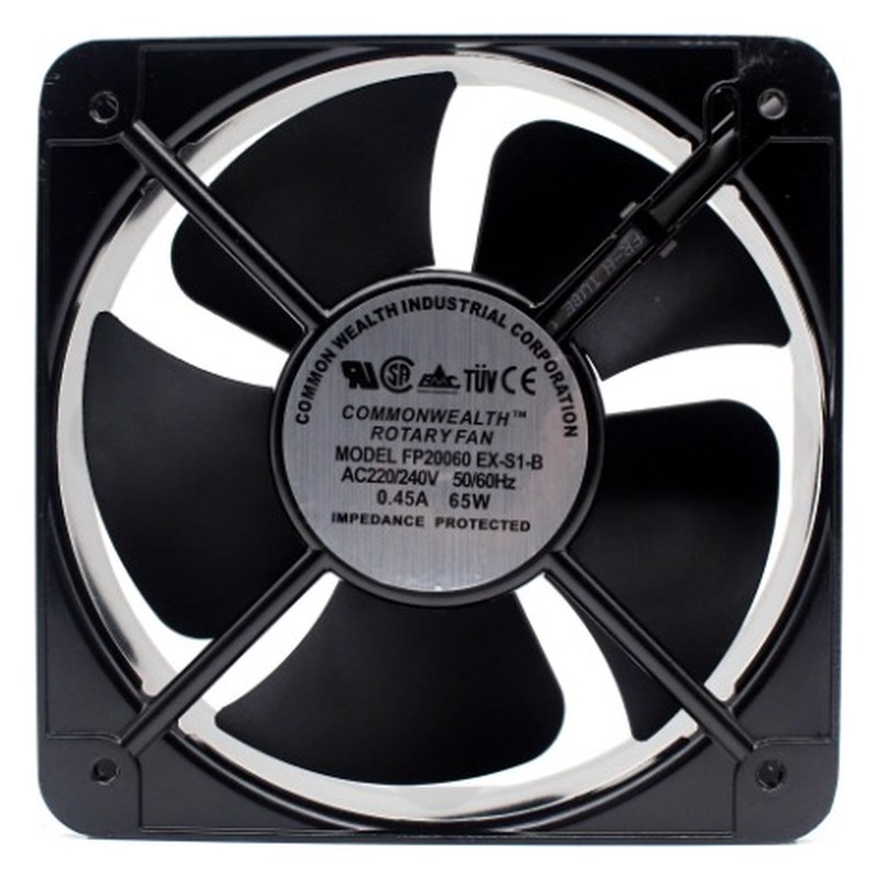 Quạt tản nhiệt Commonwealth FP-20060EX-S1-B 200x200x60mm 220V