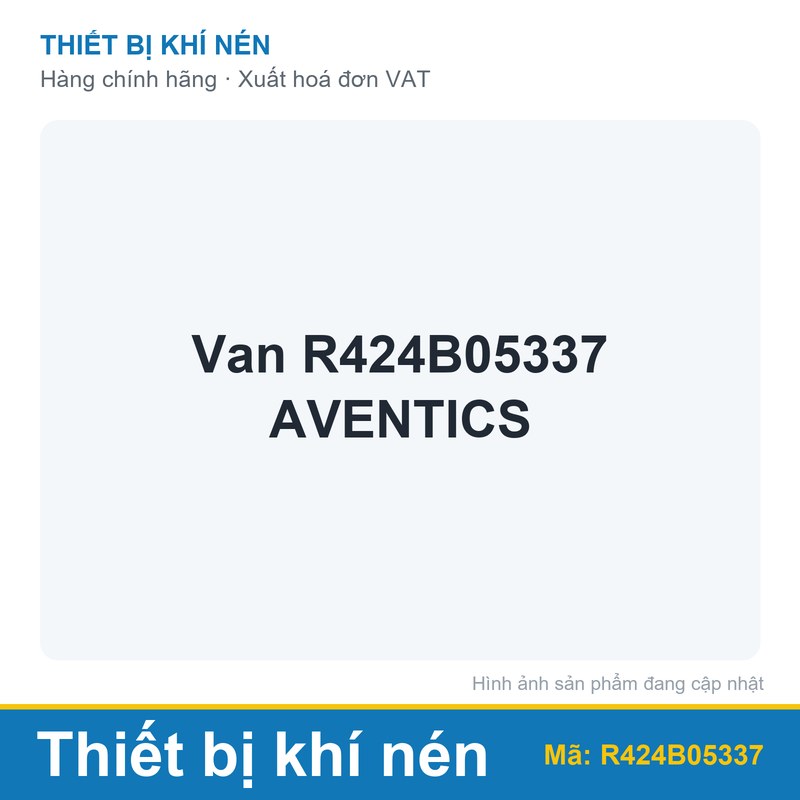 Van R424B05337 AVENTICS