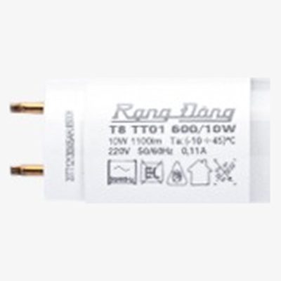 Bóng LED Tube T8 TT01 600/10W 6500K Rạng Đông
