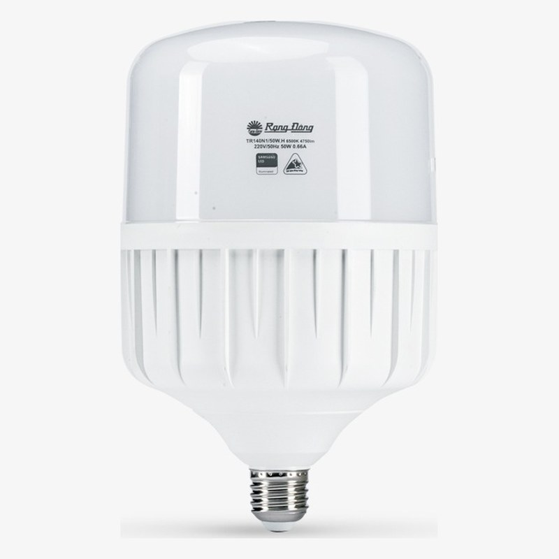 Bóng led Bulb TR140N1/50W E27 6500K SS Rạng Đông