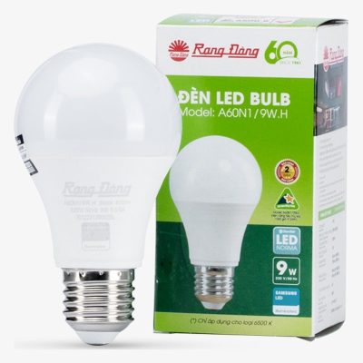 Đèn LED bulb A60N1 (9W) Rạng Đông