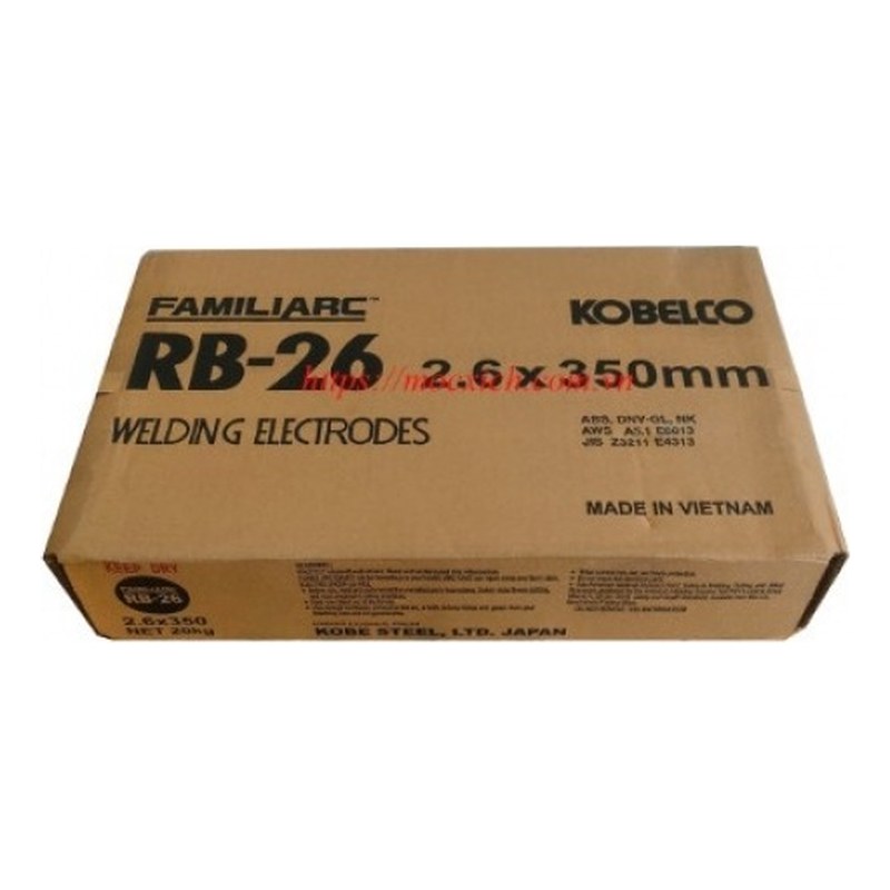 Que hàn RB-26-2.6mm KOBE