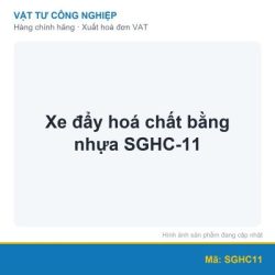 Xe đẩy hoá chất bằng nhựa SGHC-11