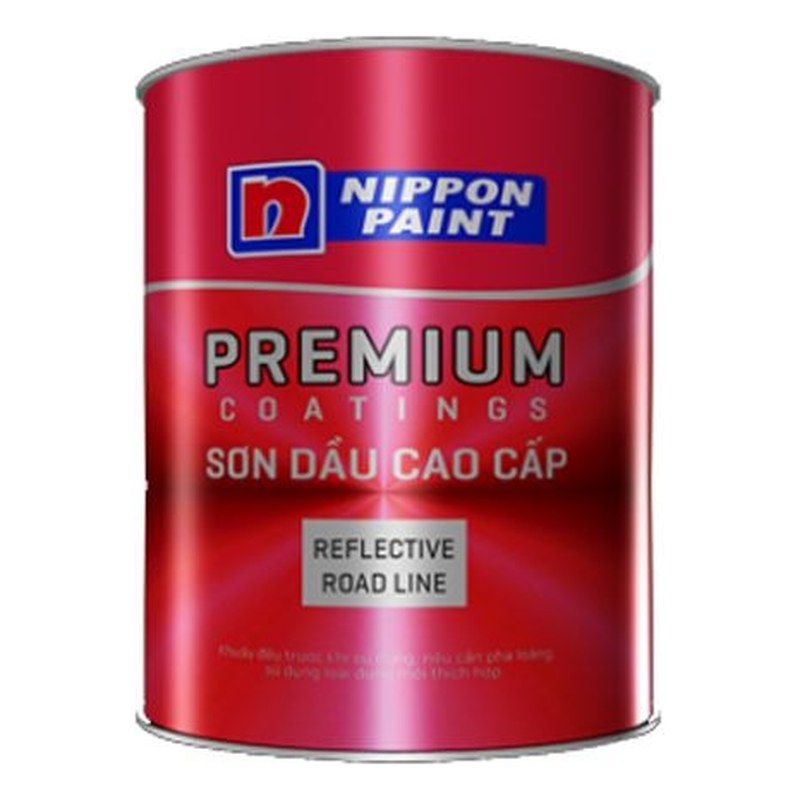 Sơn vạch kẻ đường màu vàng (5L) NIPPON
