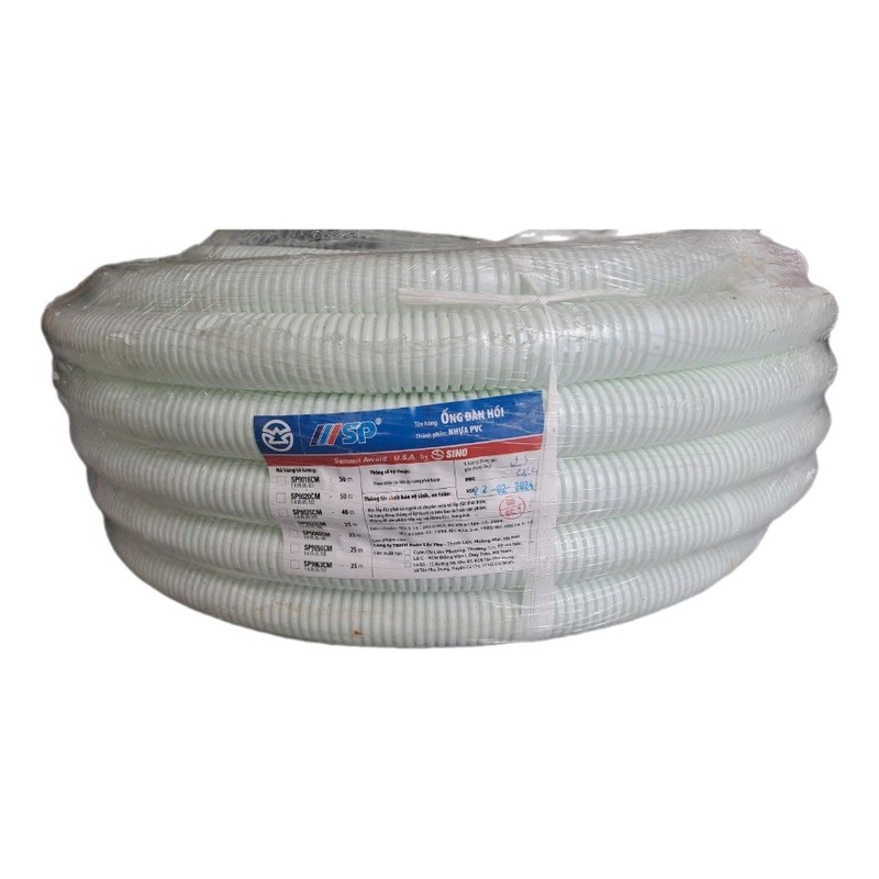 Ống ruột gà Ø32 SP9032CM (trắng) SINO