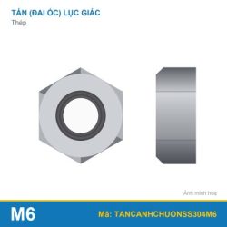 Tán cánh chuồn SS304 M6