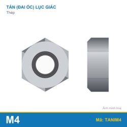 Tán SS304 M4