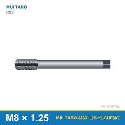 Mũi taro M8x1.25 YU CHENG