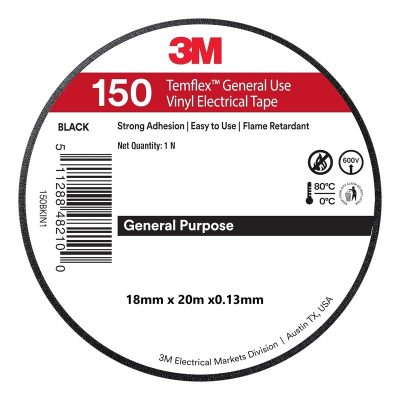 Băng keo điện Temflex 150 (18mmx20mx0.13mm) 3M