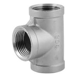 Tê ren inox 304 DN32/15