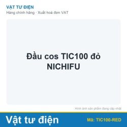 Đầu cos TIC100 đỏ NICHIFU