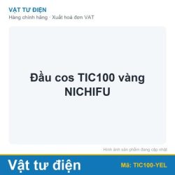 Đầu cos TIC100 vàng NICHIFU