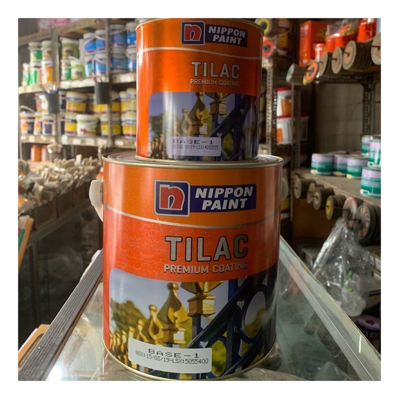 Sơn dầu màu vàng chanh TILAC-1131 (0.8KG) NIPPON