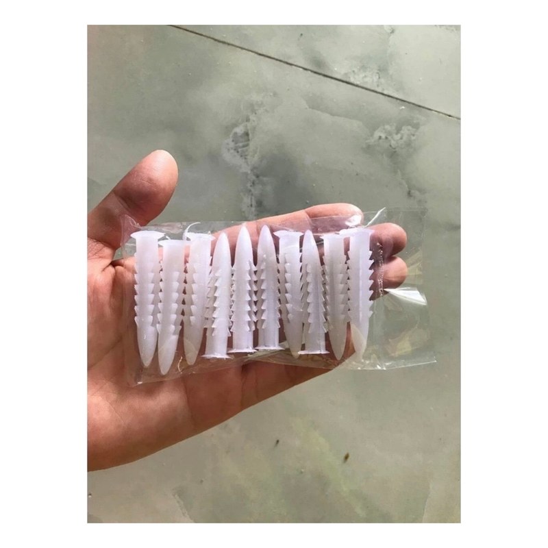 Tắc kê nhựa 4F (10pcs/1 bịch)