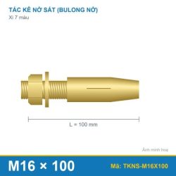 Tắc kê nở sắt xi 7 màu M16 x 100