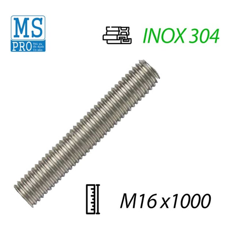Ty ren inox M16