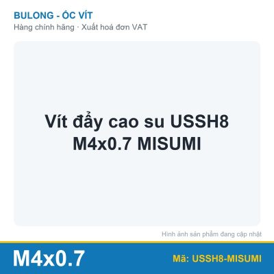 Vít đẩy cao su USSH8 M4x0.7 MISUMI
