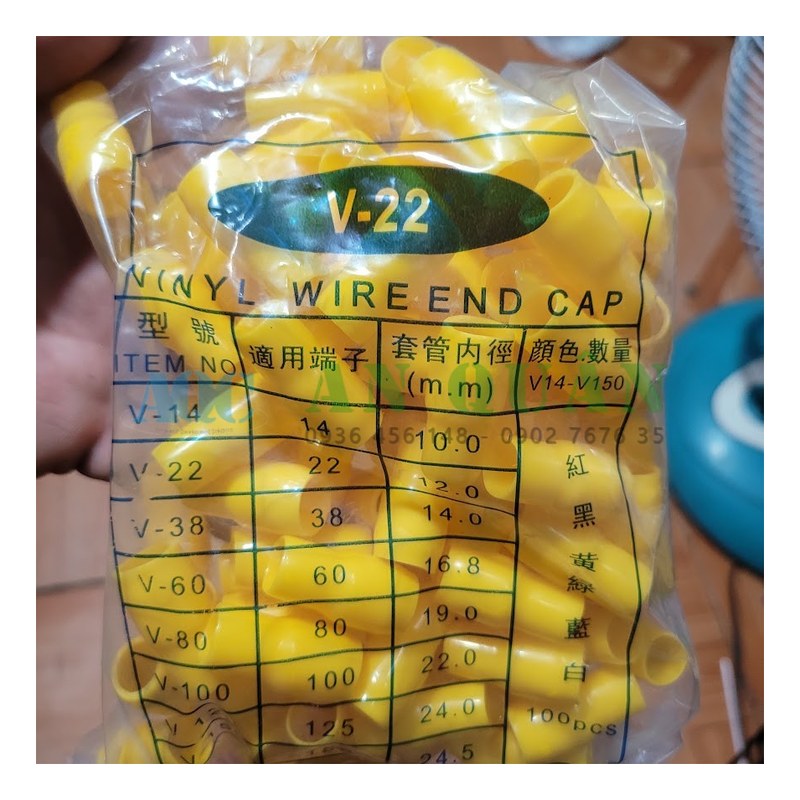 Mũ chụp cos V22 (Vàng)