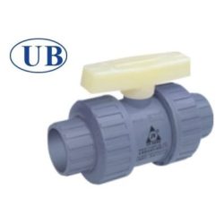 Van bi nhựa PVC rắc co 2 đầu D49 JIA RONG