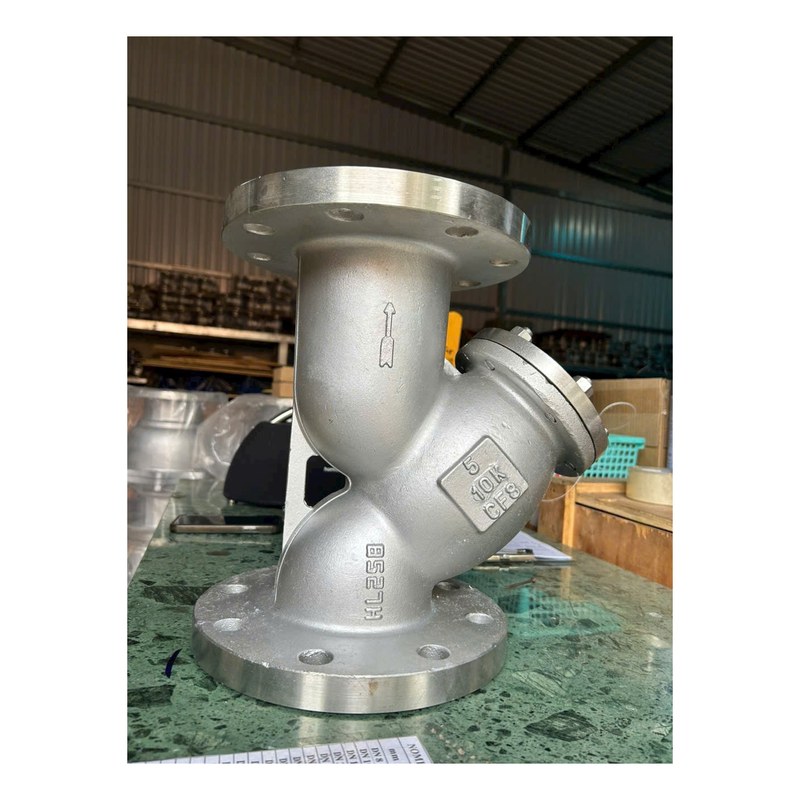 Van lọc chữ Y inox 304 nối bích DN50 PN16