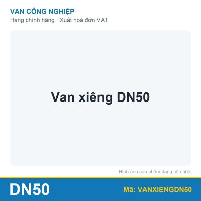 Van xiêng DN50