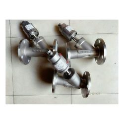Van xiên khí nén nối bích DN80 PN16